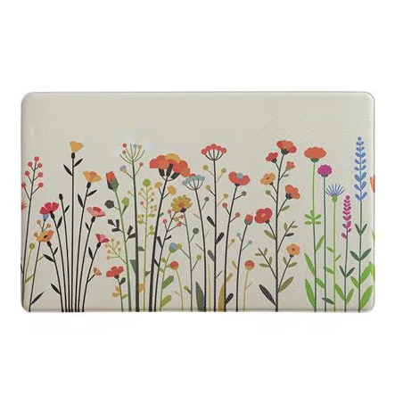 HOME LIVING STYLE KITCHEN MAT AUDREY FLORAL 44X70CM เบจ