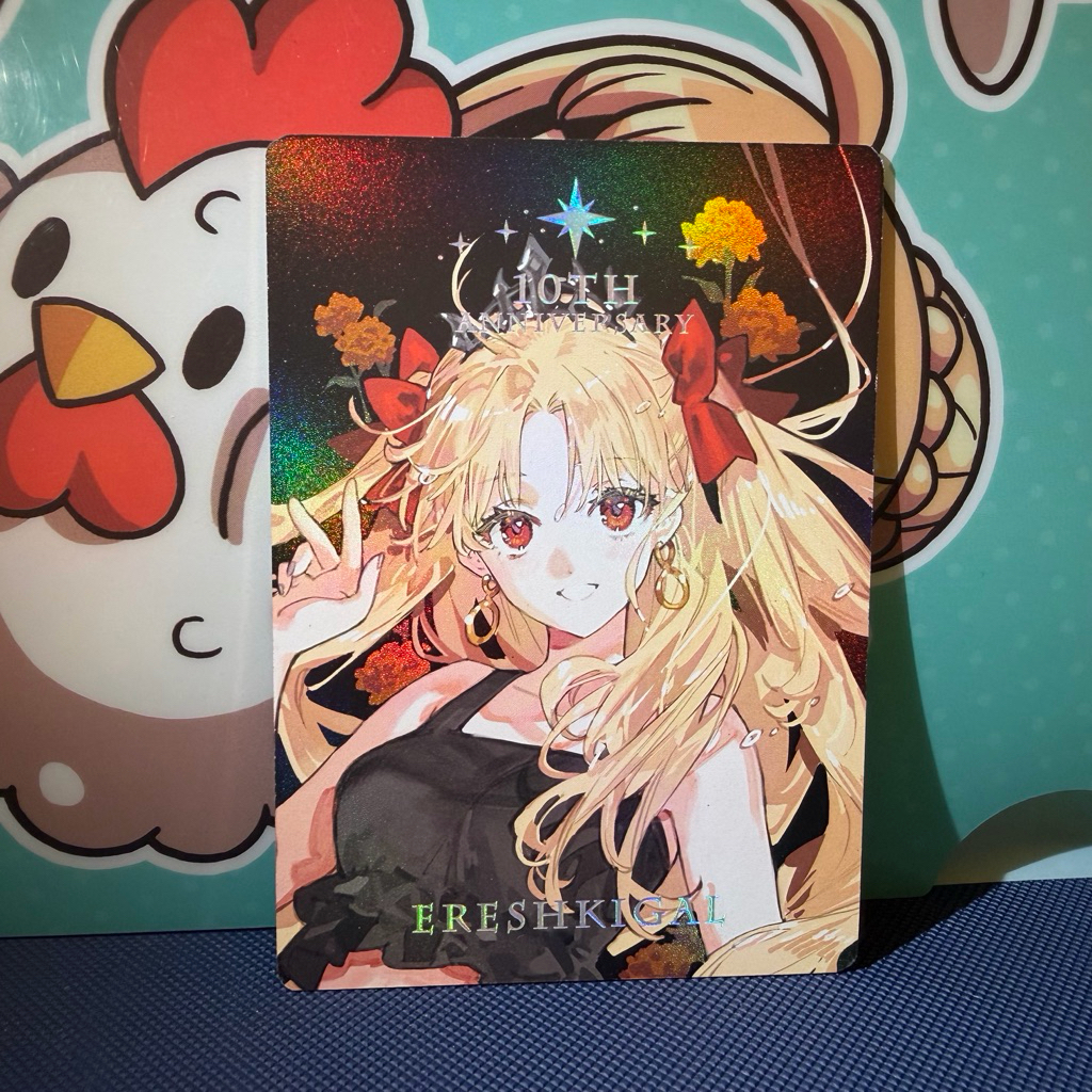 การ์ด Fgo Ereshkigel ภาพประกอบ Star Shadow 10th Anniversary Special (Fate Grand Order)