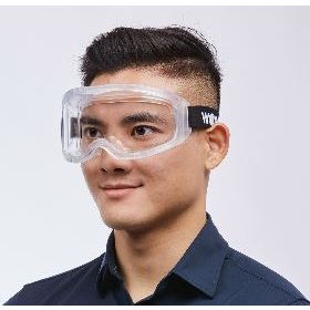 WORKSafe STINGER E3031 แว่นนิรภัย เลนส์กันฝ้า EN166:2001 F