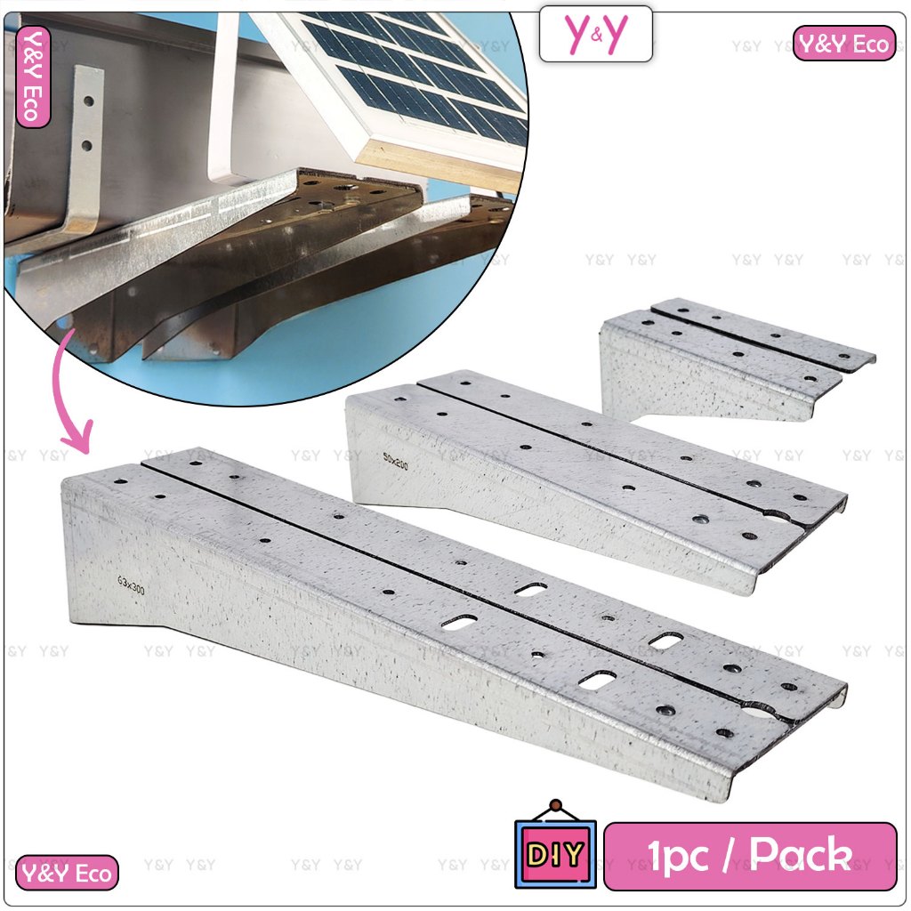 Y&Y Eco Penyambung Pendakap แผง Lampu Solar Rak Dinding / แผงโซลาร์เซลล์ ติดตั้ง Extender Arm