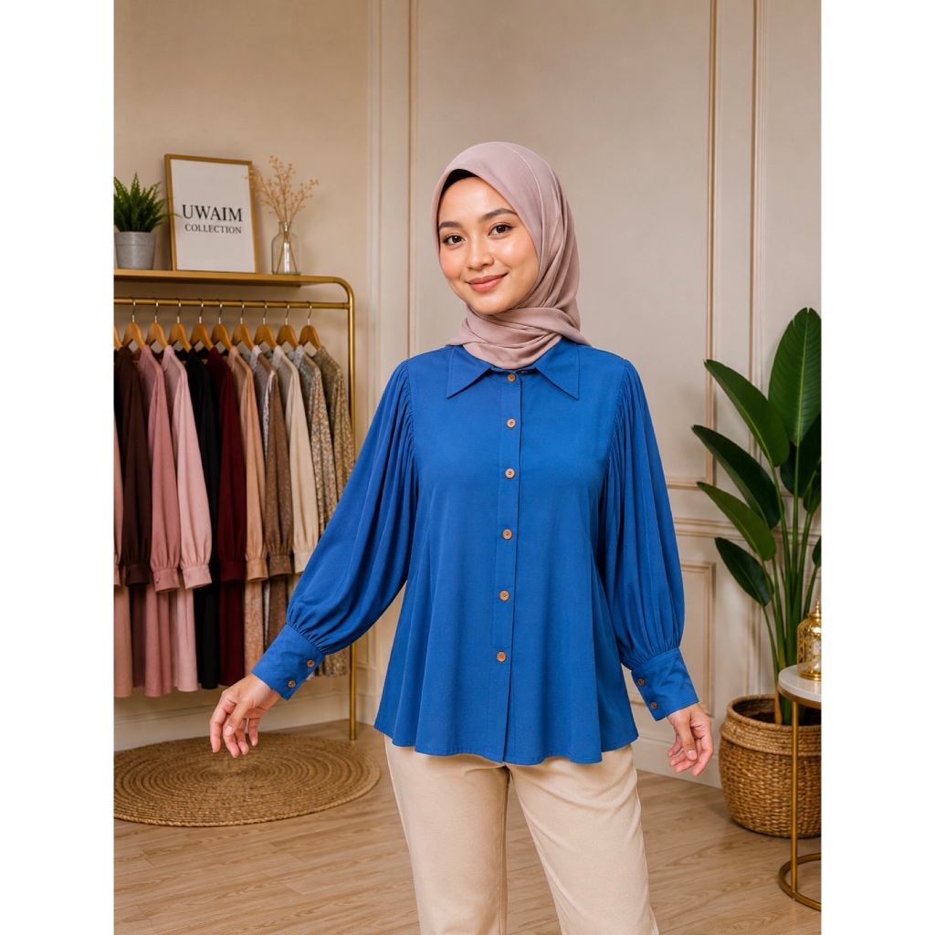 เสื้อ Feona เสื้อ Baggy ไม่ต้องถู คลุมโดยตรง Plus Size ใส่ได้