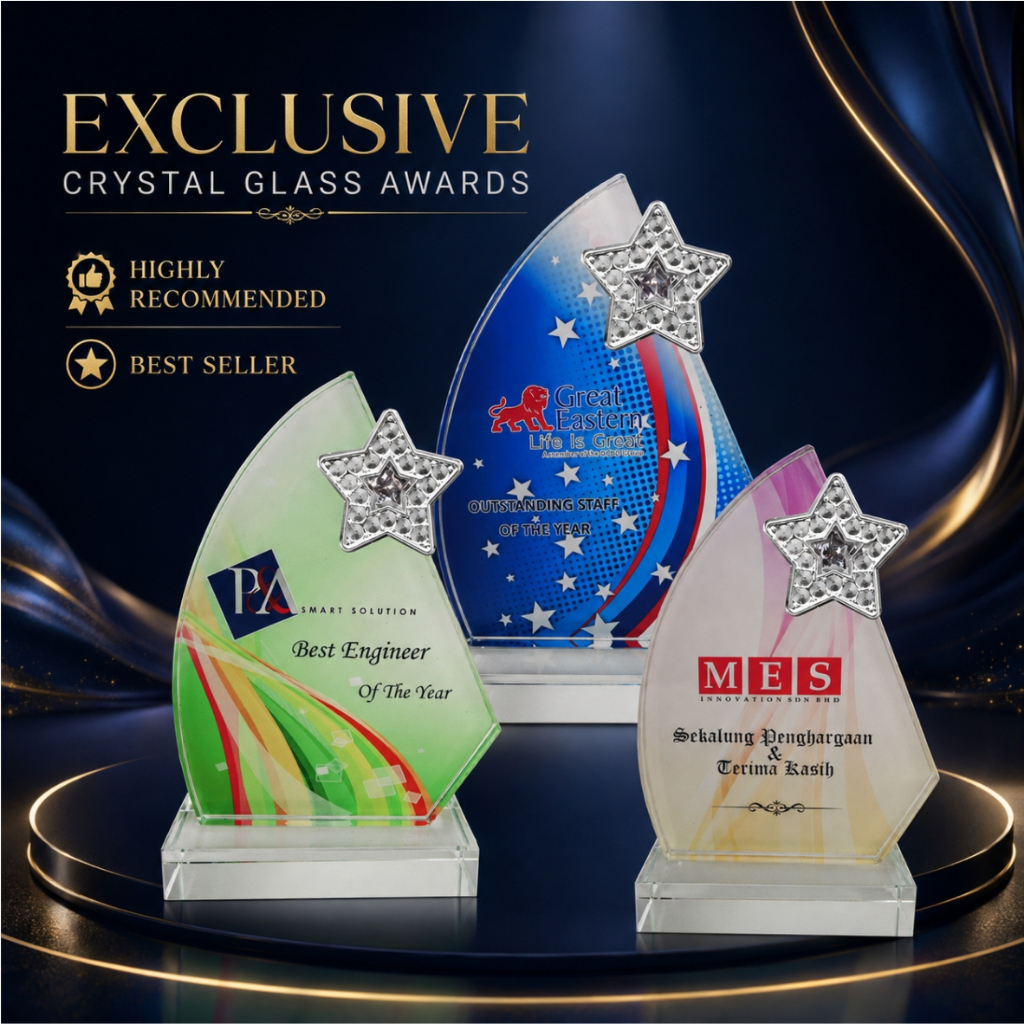 8201 รางวัลแก้วคริสตัลพิเศษ 8201 Anugerah Kristal Eksklusif