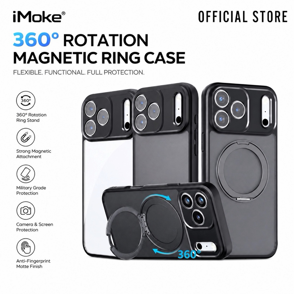 IMoke เคสโทรศัพท์สําหรับ iPhone 18 Pro Max/17 Pro Max/17 Pro/17 Air