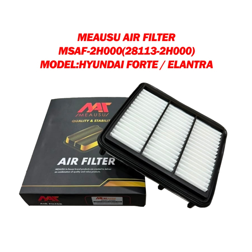MEAUSU AIR FILTER MSAF-2H000(28113-2H000) รุ่น:HYUNDAI FORTE / ELANTRA