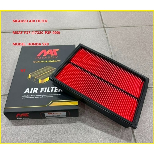 MEAUSU AIR FILTER MSAF-P2F (17220-P2F-000) รุ่น: HONDA SX8