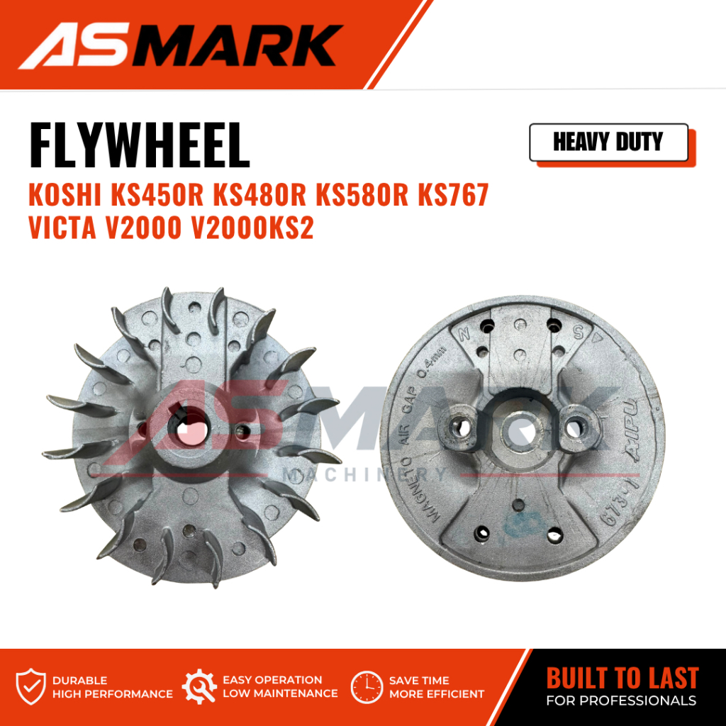 KOSHI KS450R FLYWHEEL KS480R KS580R KS767 Koshi Power Sprayer Knapsack Sprayer Victa V2000 V-2000KS2