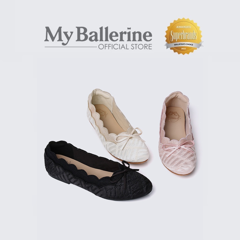My Ballerine Bearx Comfy Ballerina Kasut Flat Wanita