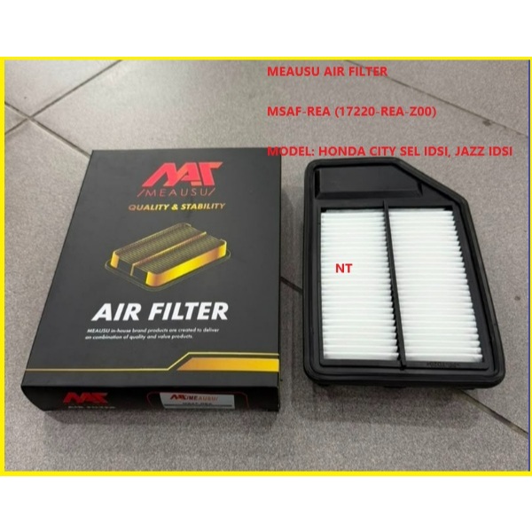 MEAUSU AIR FILTER MSAF-REA (17220-REA-Z00) รุ่น: HONDA CITY SEL IDSI, JAZZ IDSI
