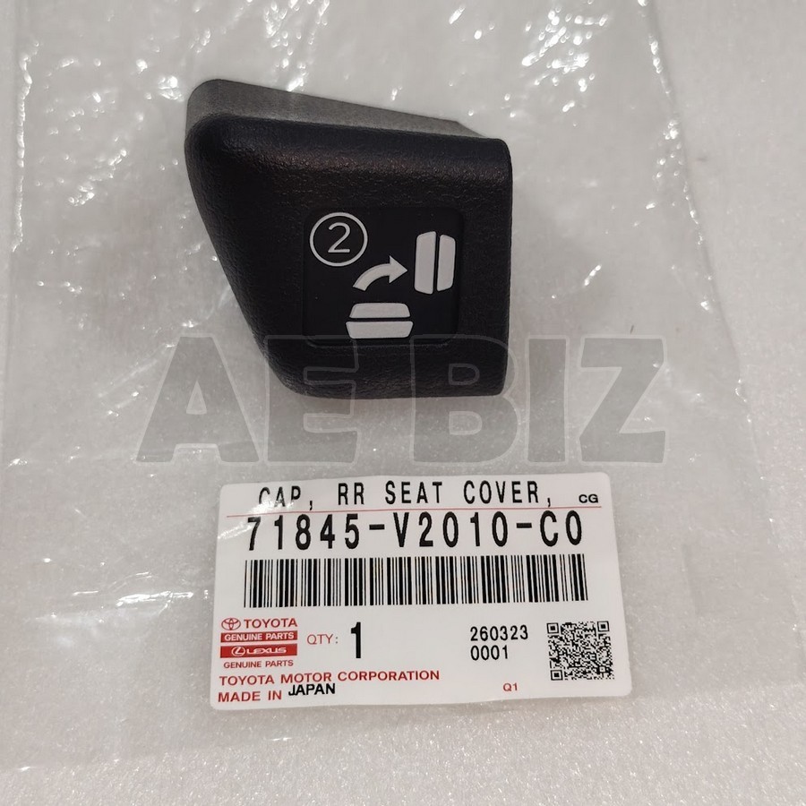 TOYOTA ALPHARD VELLFIRE 2024 AAHH40 AGH40 TAHA40 หมวกคลุมที่นั่งด้านหลังขวาด้านข้าง 71845-V2010-C0