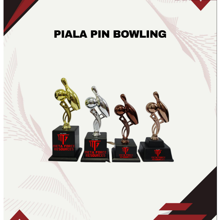 BOWLING PIN TROPHY / BOWLING PIN / ทองเงิน BRONZE / สั่งทําพิเศษ