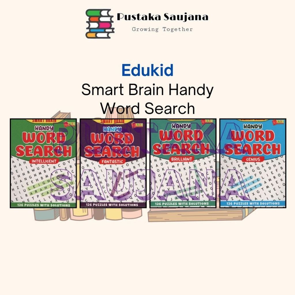[SAUJANA] Edukid Smart Brain Handy Word Search