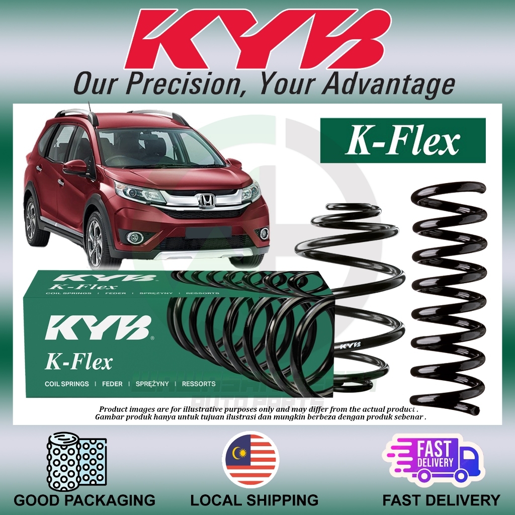 Honda Brv DG1 สปริงคอยล์หน้า/หลัง Heavy Duty Kayaba KYB K-FLEX 2017-2022