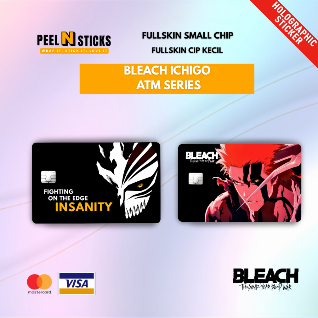 สติ๊กเกอร์ธนาคาร Bleach Ichigo Bankai ATM