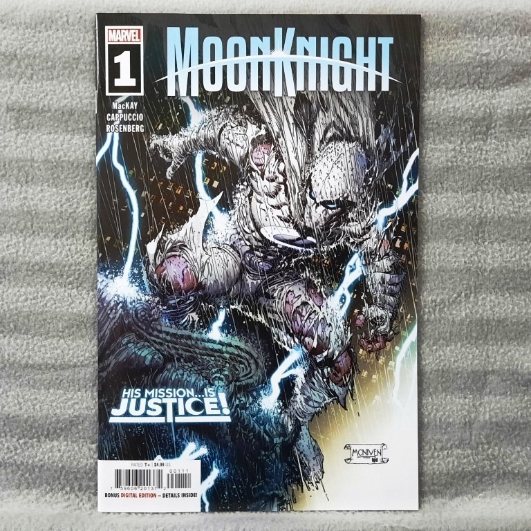 Moon Knight 1 10 30 (2021 Marvel Comics) Fist of Konshu 0 1, Knight Of Blood 1, Vengeance of Moon Kn