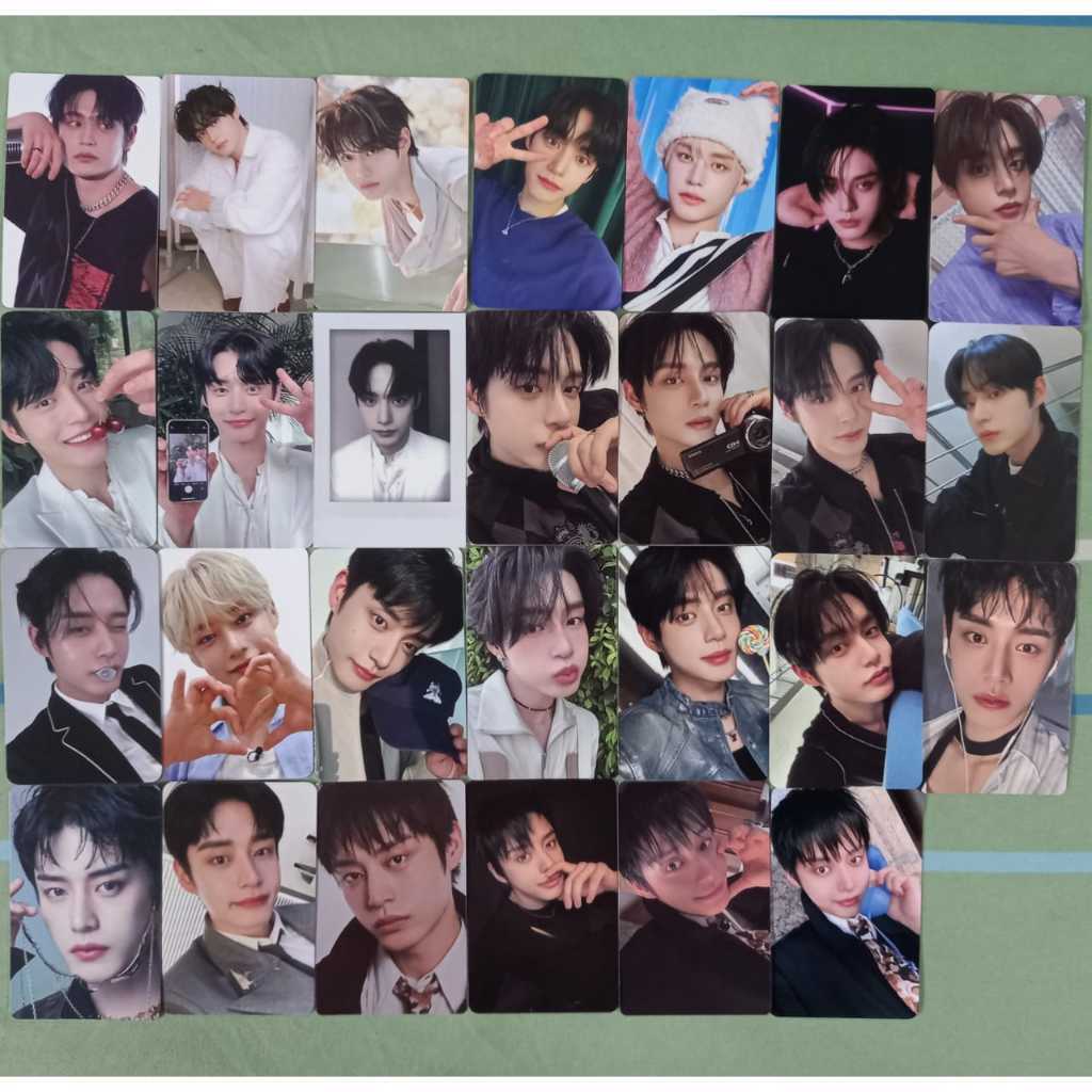 WTS OFFICIAL ZB1 ZEROBASEONE JIWOONG PHOTOCARDS PC