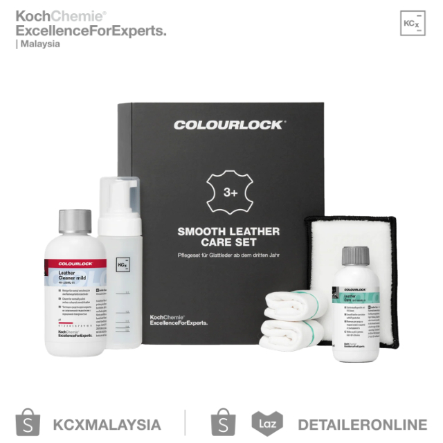 KOCH-CHEMIE COLOURLOCK SMOOTH LEATHER CARE SET