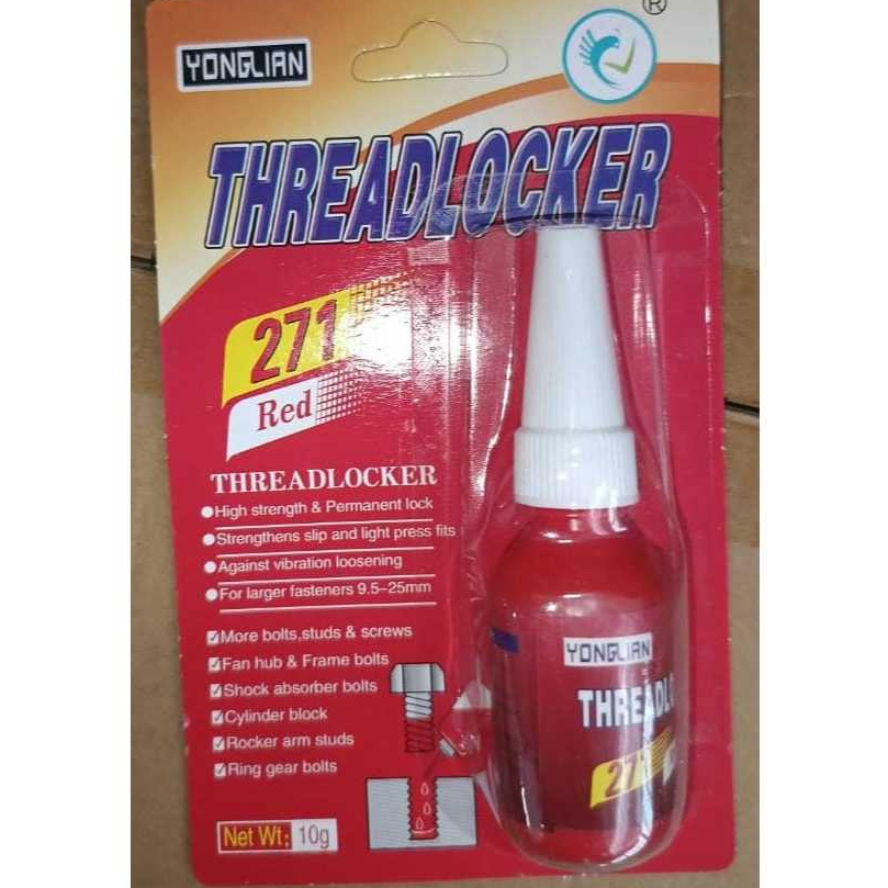 Thread Locker Thread Locker 50ml 271 Red High Strength And Permanent Locker