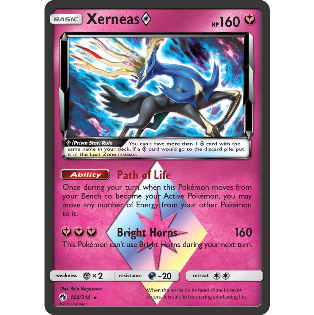 Pokémon TCG - Xerneas - 144/214 - Prism Star