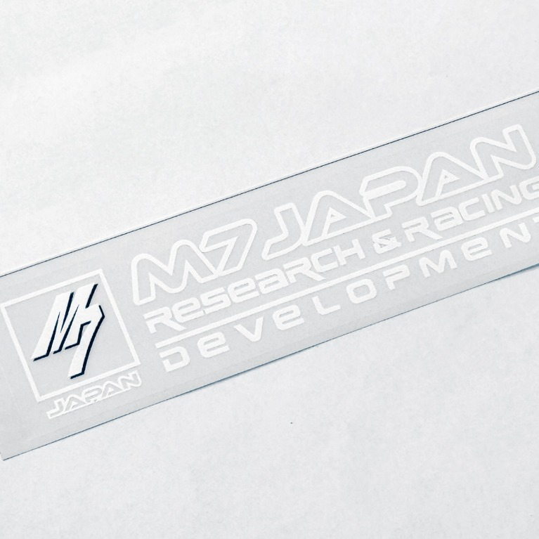 สติ๊กเกอร์ M7 JAPAN R&D อย่างเป็นทางการ %