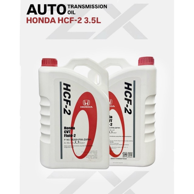 HONDA CVT FLUID HCF-2 3.5L (08269-P99-Z8FN1)