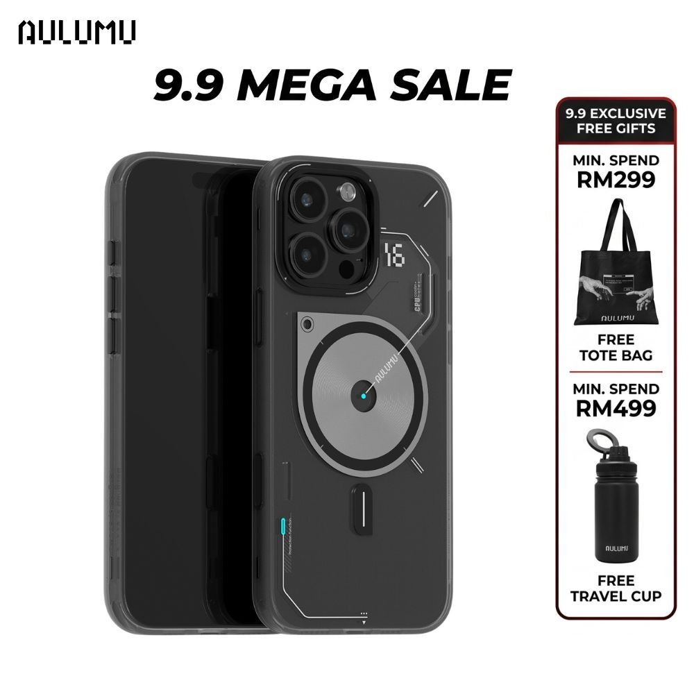 Aulumu A16 Frosted Case เข้ากันได้กับ 16 Pro/16 Pro Max