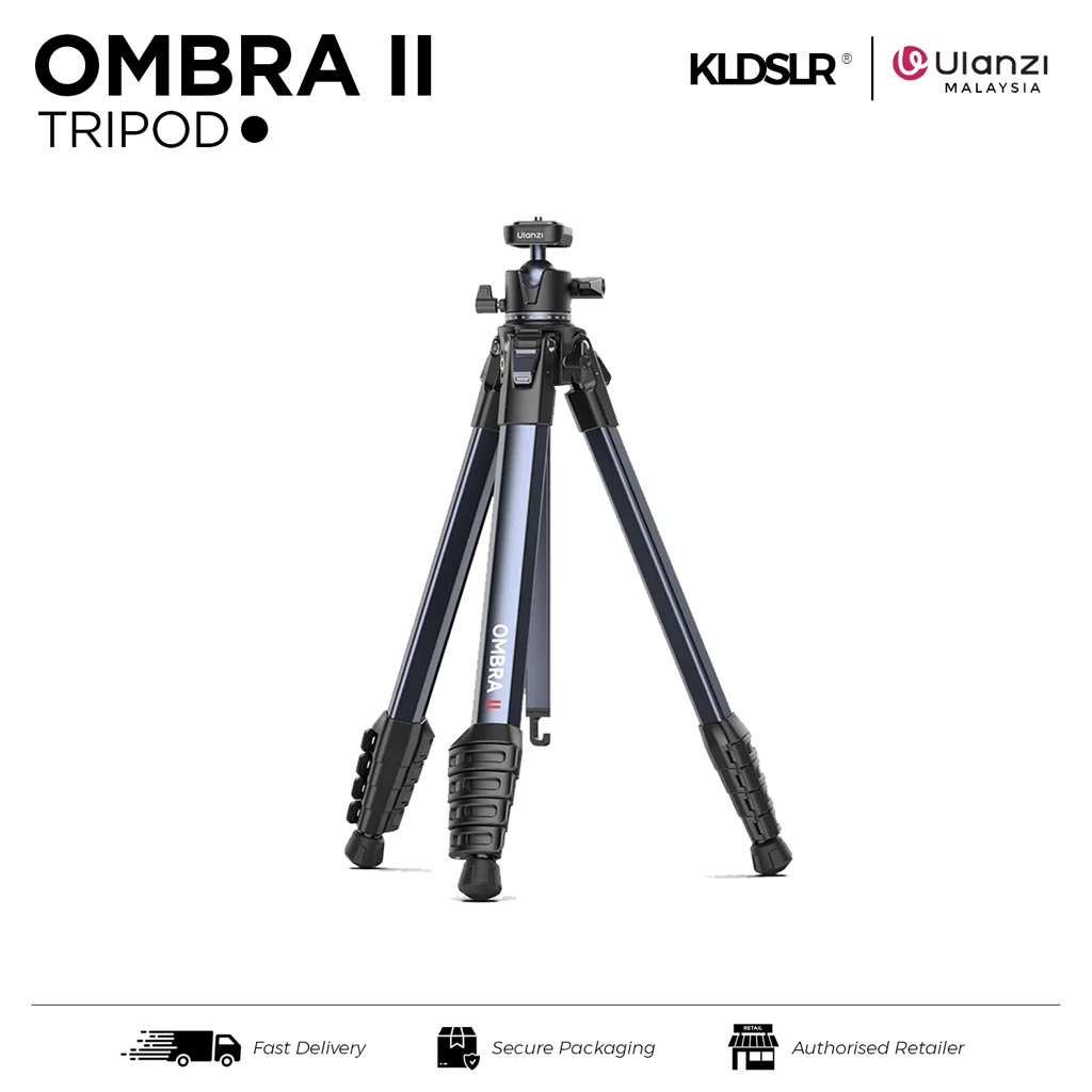 Ulanzi OMBRA II ขาตั้งกล้อง T156 (สีดํา)