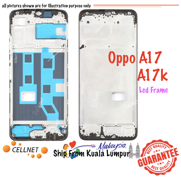 [Cellnet] กรอบ Lcd Oppo A17 / A17k ใหม่ Sannel Pasang