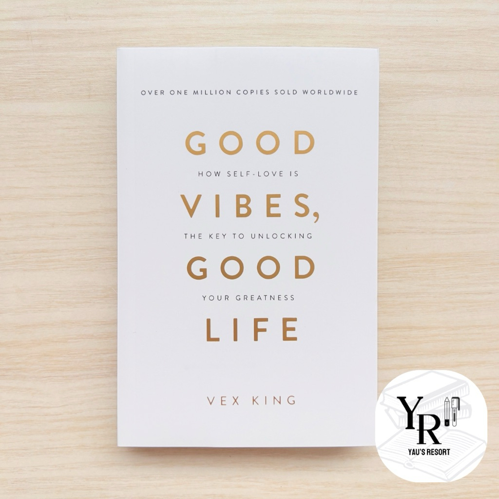 Good Vibes, Good Life โดย Vex King หนังสือภาษาอังกฤษปกอ่อน