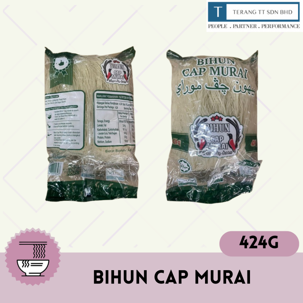 Bihun เส้นหมี่ Cap Murai (424g)