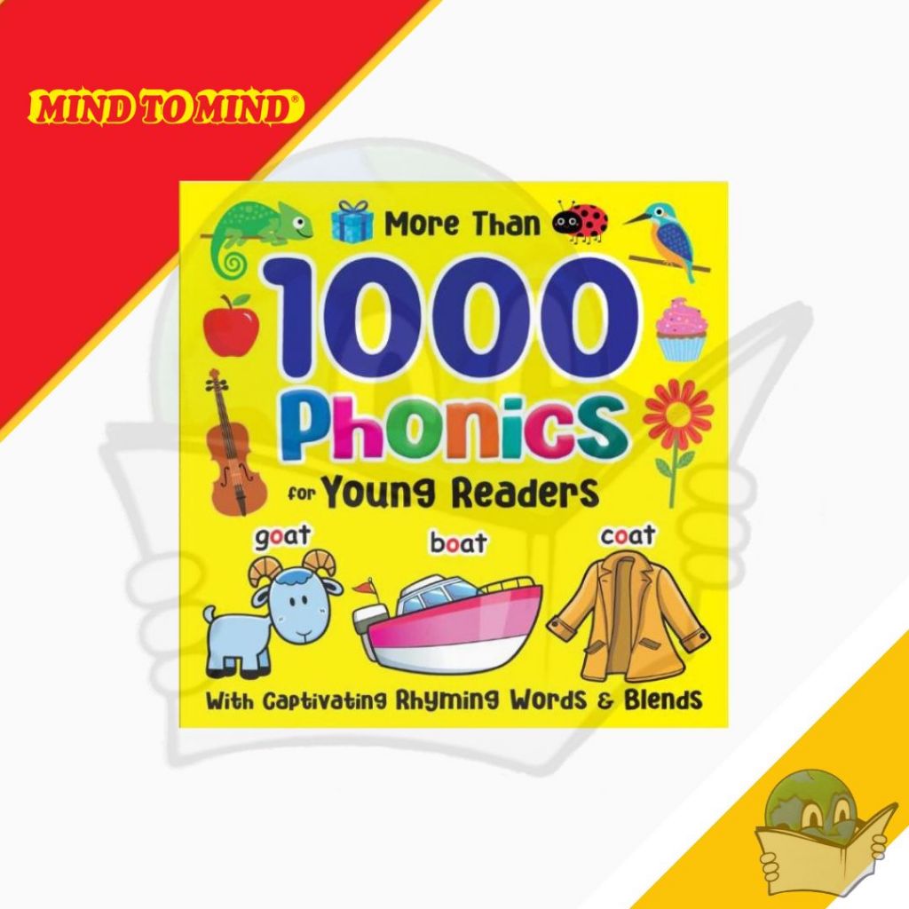 1000 Phonics สําหรับเครื่องอ่านหนุ่ม [Mind To Mind]
