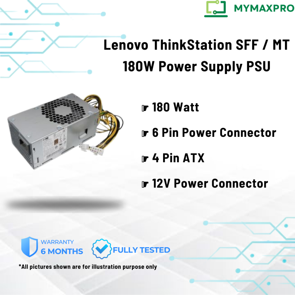 Lenovo ThinkCentre M90s M900 M920S M910S M90S SFF 180W แหล่งจ่ายไฟ PSU 54Y8976 PA-2181-3(REF)