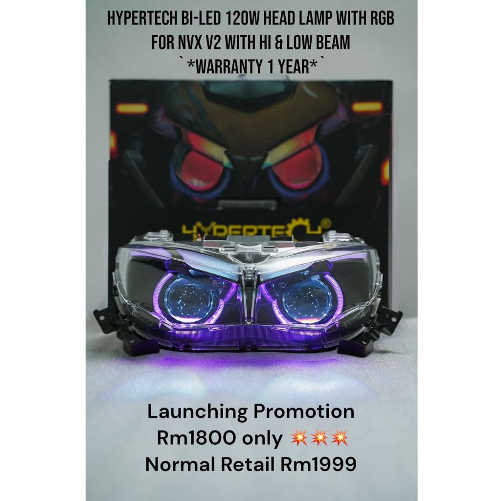 HYPERTECH BI-LED NVX V2 ไฟหน้า