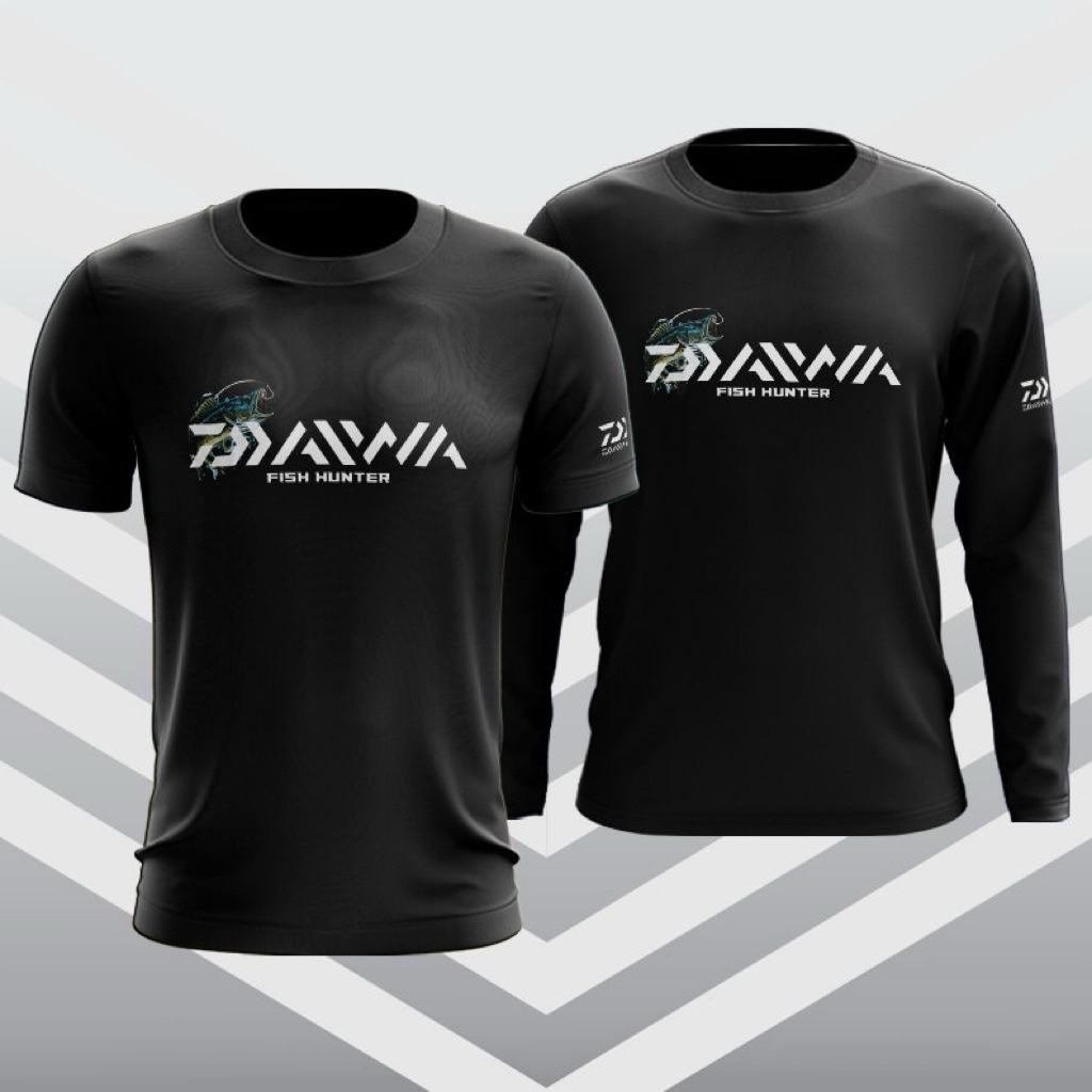 D4IW4 เสื้อยืดตกปลาไมโครไฟเบอร์แขนสั้นและแขนยาว