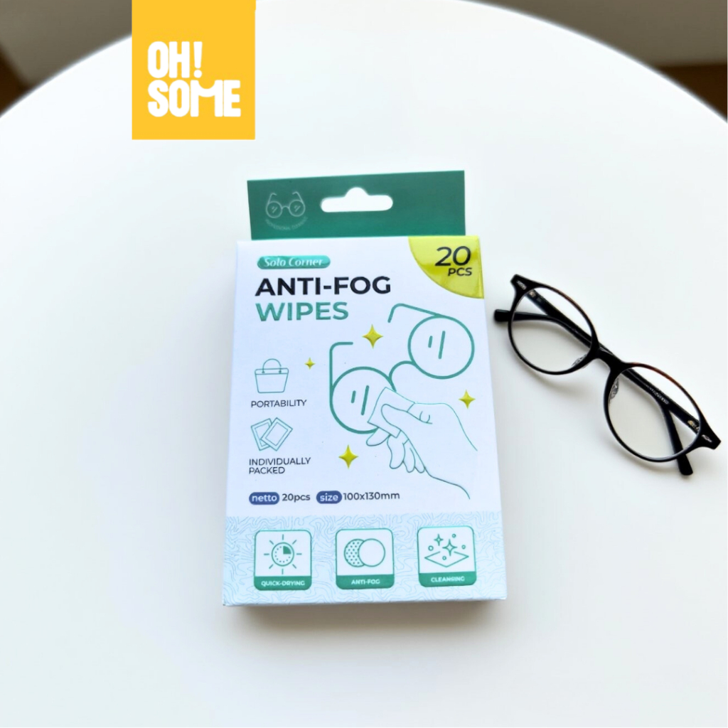 OHSOME - แว่นตาเช็ดทําความสะอาดป้องกันหมอก/ แว่นตาเช็ด 20 ชิ้น/ 眼镜布