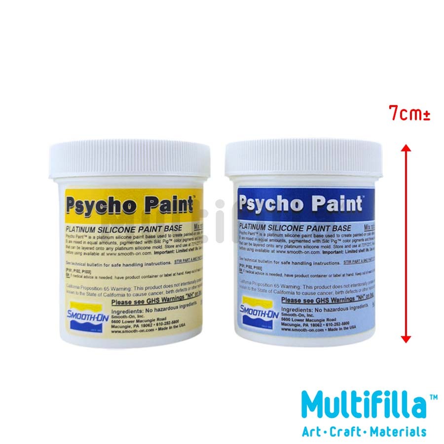 SMOOTH-ON Psycho Paint : 226g - เบสสีซิลิโคนแพลตตินัม