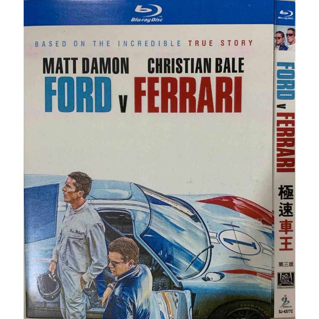 นําเข้า Blu-ray Ford v Ferrari 2019 PG-13 2h 32m