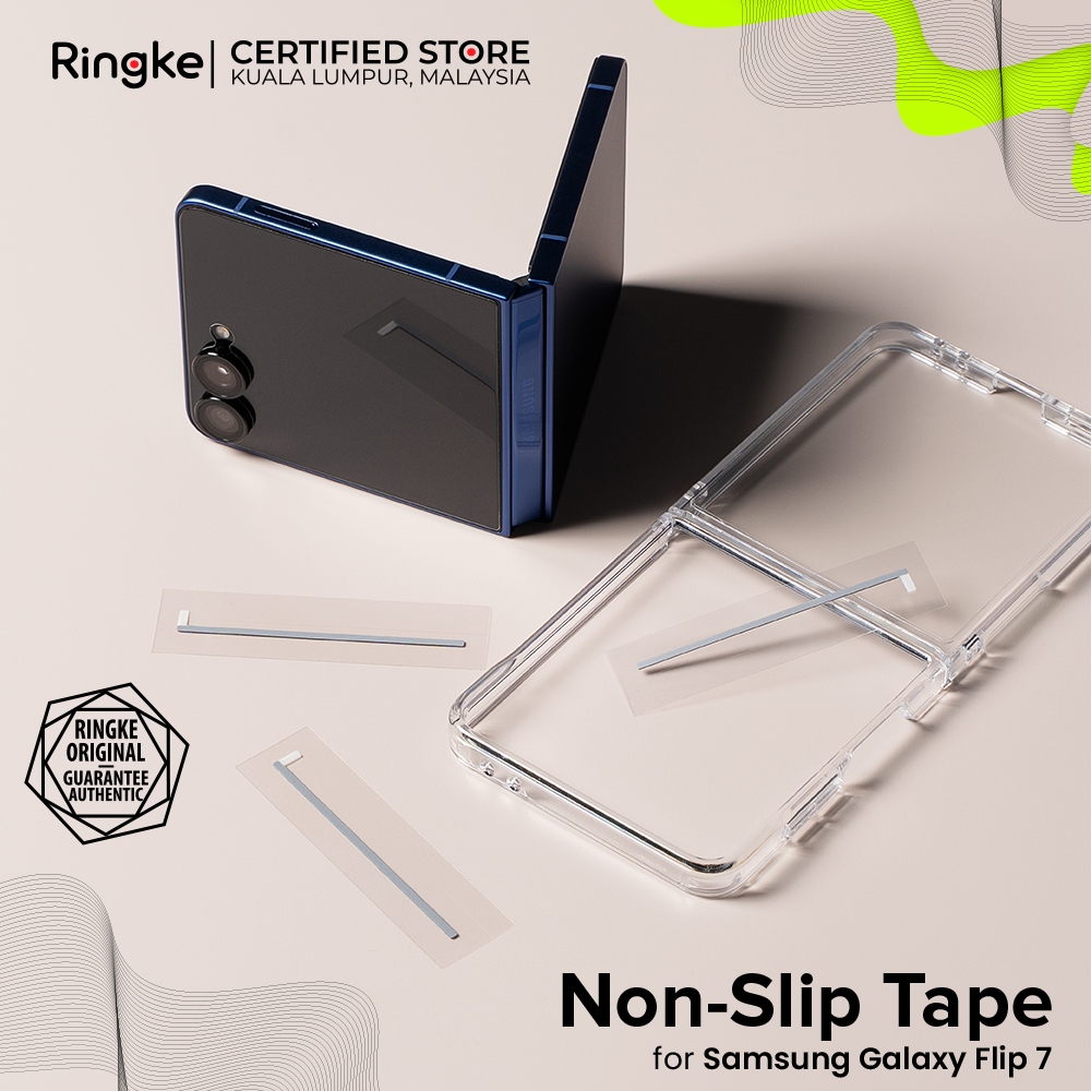 RINGKE NON-SLIP TAPE MEDIUM (2 แพ็ค) สําหรับ Galaxy Z Flip 7 บนส่วนด้านใน FUSION/ FUSION DESIGN/ FUS