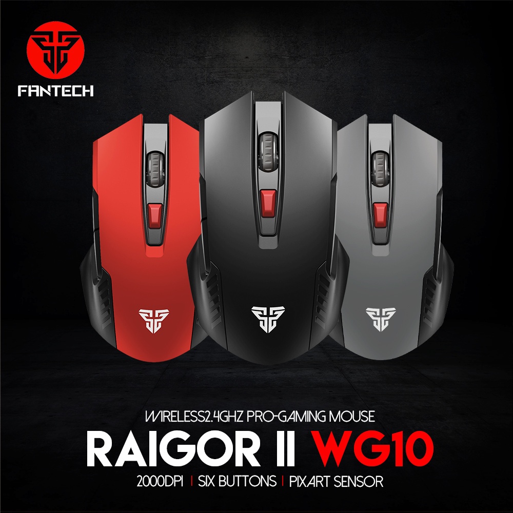 FANTECH RAIGO 11 WG10 WIRELESS 2.4GHZ เมาส์สําหรับเล่นเกม