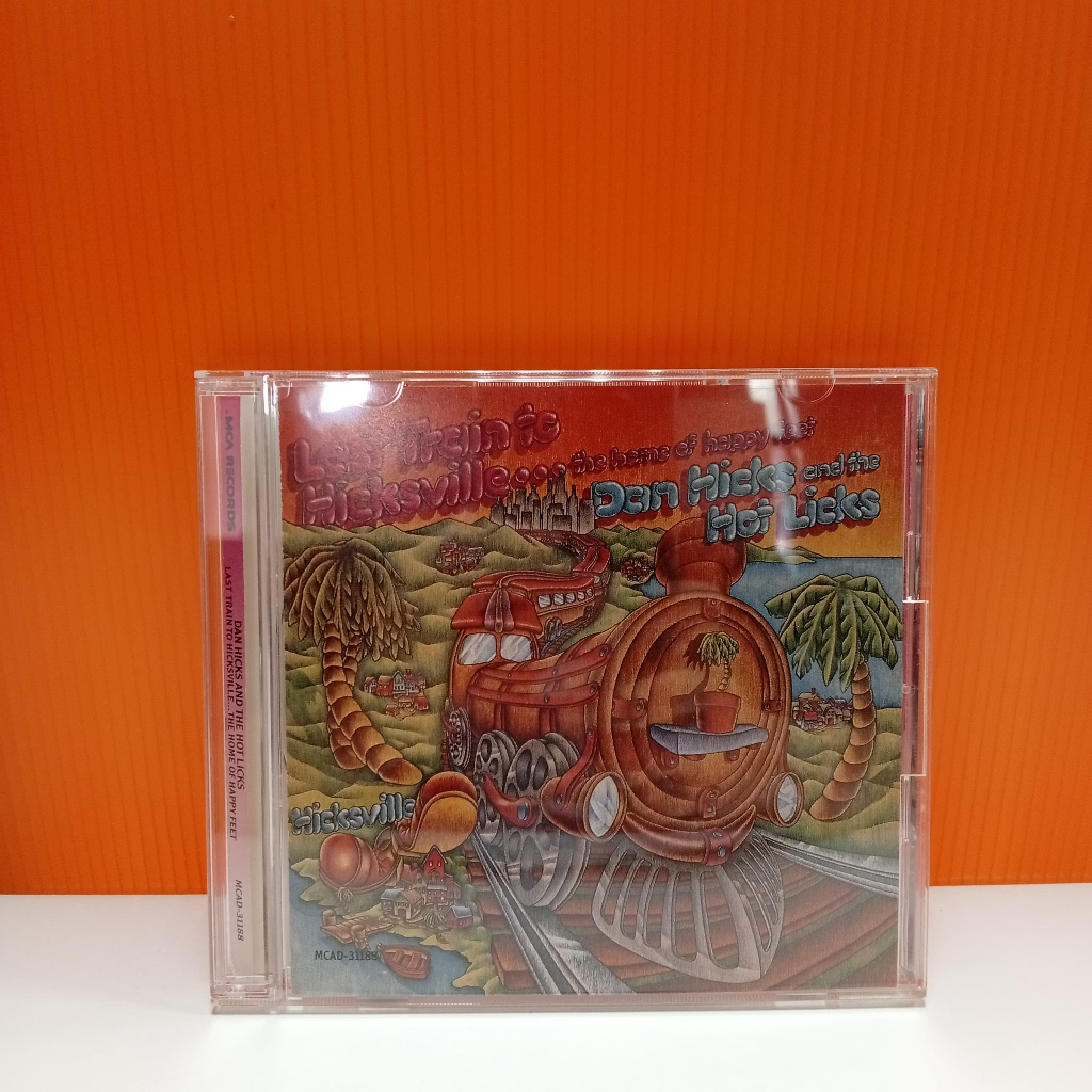 K7-49 CD TERPAKAI [ DAN HICKS และ LICKS ร้อน - LAST TRAIN TO HICKSVILLE...THE HOME OF HAPPY FEET ] ซ