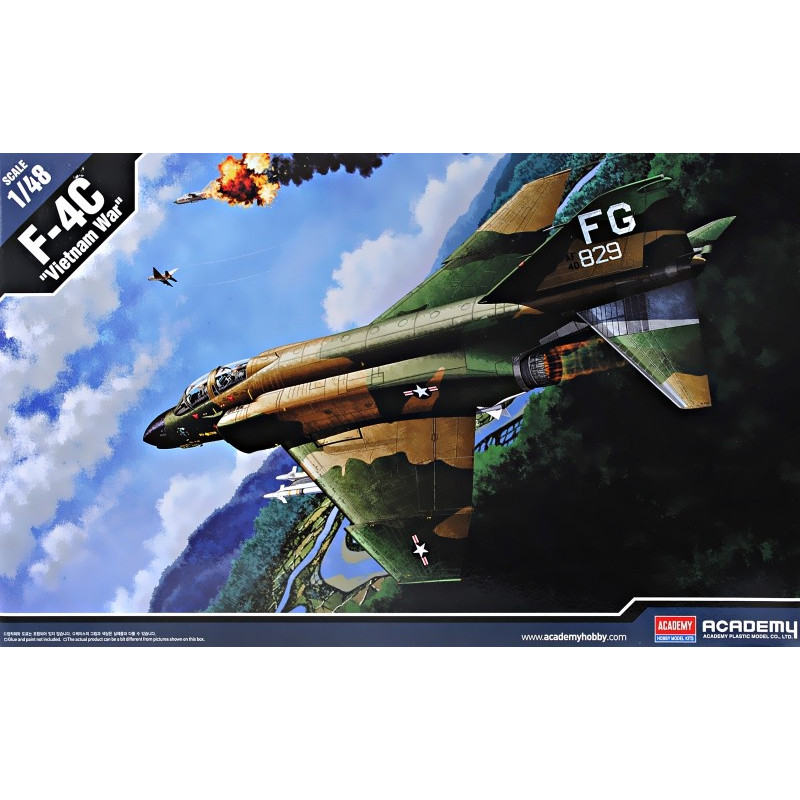 ACADEMY 1/48 F-4C [สงครามเวียดนาม] 12294
