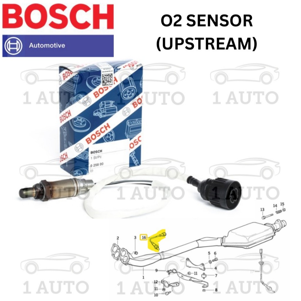 BOSCH UPSTREAM O2 SENSOR BMW E36 M42 B18 1.8 318i