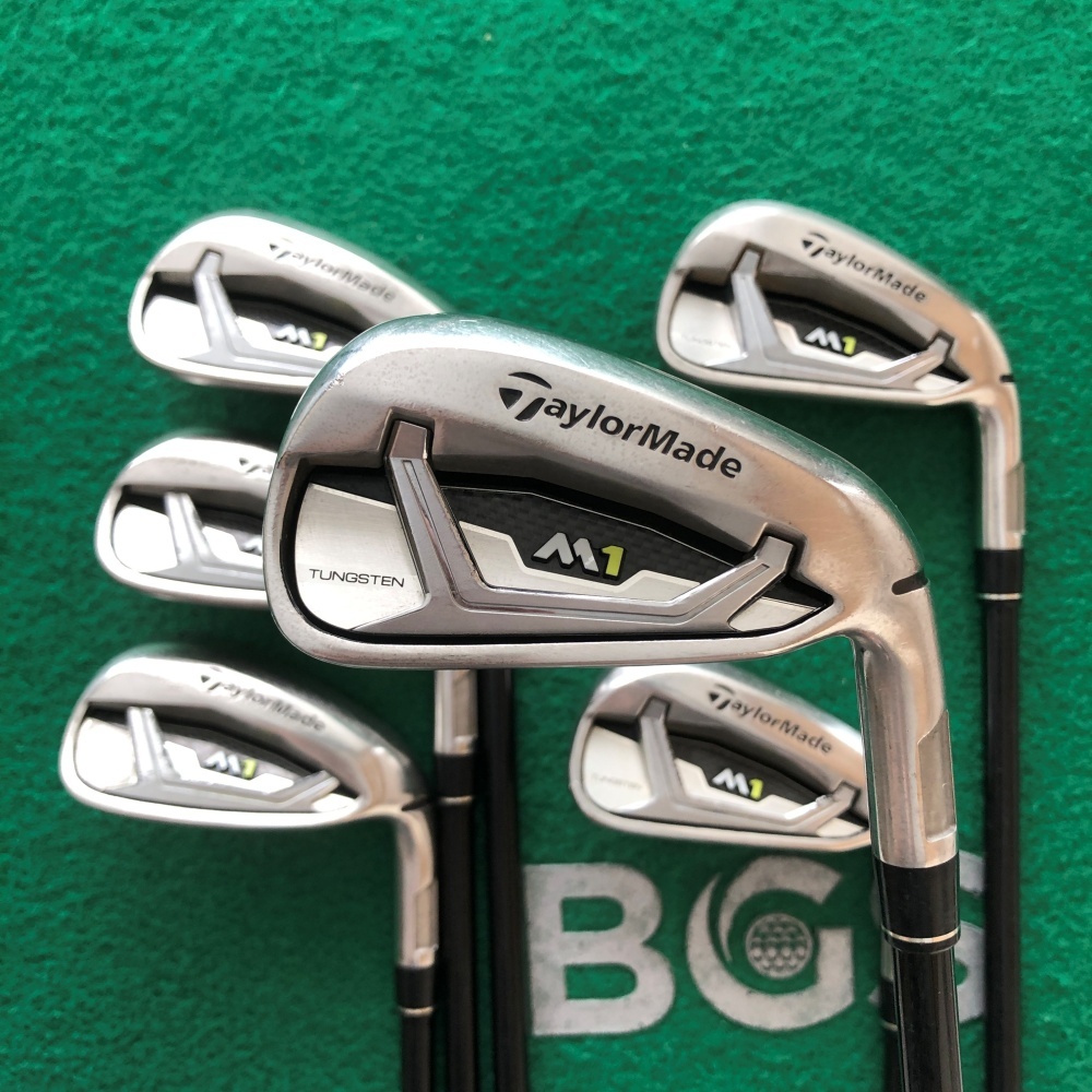 🇯🇵TaylorMade M1 2017 เตารีดชุด 5-9,P TM7-117 FlexS มือสอง
