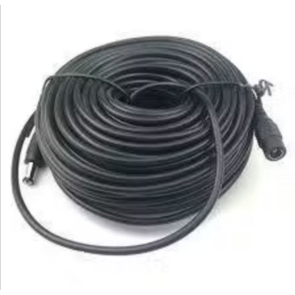 5V 9V 12VDC Extension Cable 20meter Ezviz Power Adapter กล้องวงจรปิดกล้อง IP LED Light Strip DC Cabl