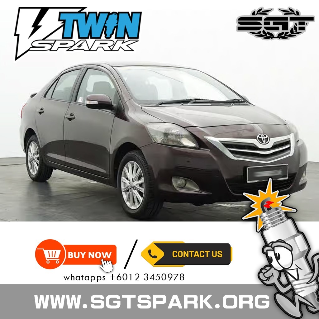 SGT VTWIN BKR5EY TOYOTA VIOS NCP93 SGT VTWIN SPARK PLUG 4pc
