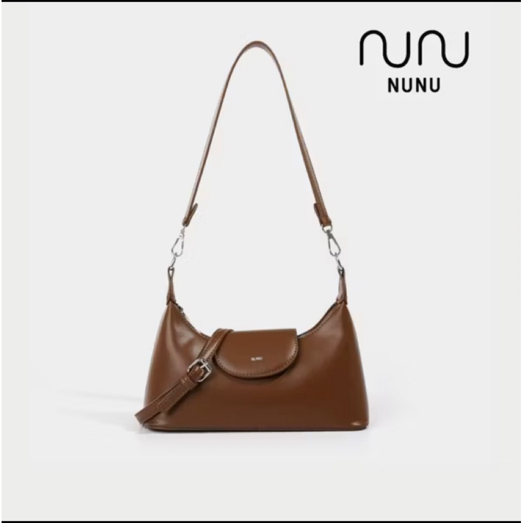 กระเป๋า Nunu Ally สีน้ําตาล coco