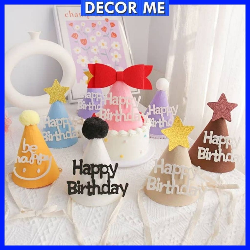 1PC 3D BIRTHDAY PARTY HAT EVA FOAM DIY CRAFT PARTY (53021)