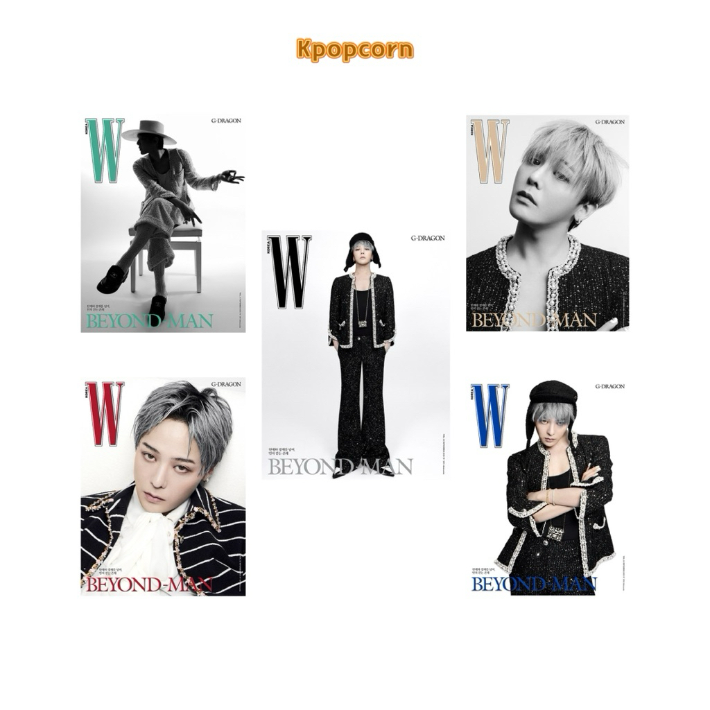 W 2025 Vol.11 (ฝาครอบ : G-Dragon)