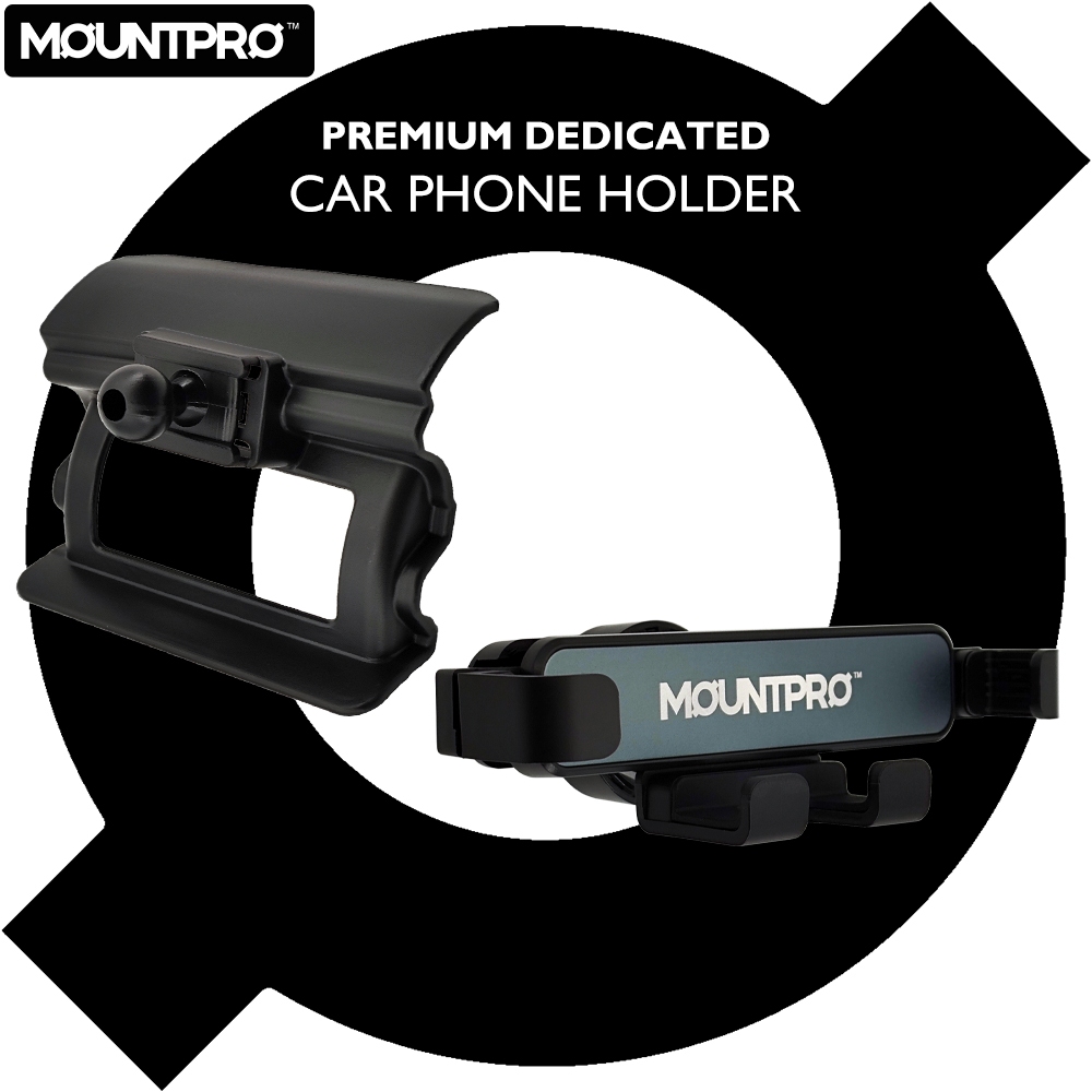 MOUNTPROTM ที่วางโทรศัพท์ในรถยนต์ระดับพรีเมียม Toyota Corolla Altis (2014-2018) - รูปที่ 2