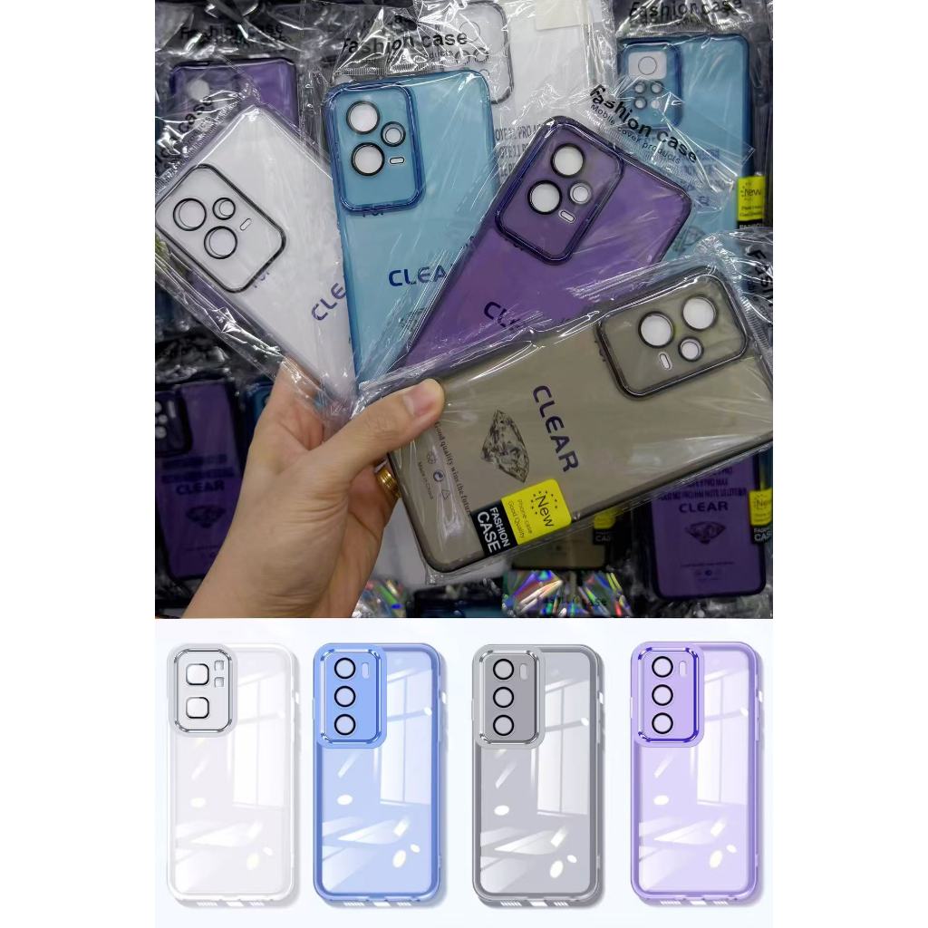 เคส IPHONE 17/IPHONE 17E/IPHONE 17(AIR)/IPHONE 17 PRO/IPHONE 17 PRO MAX TRANSPARENT CHROME