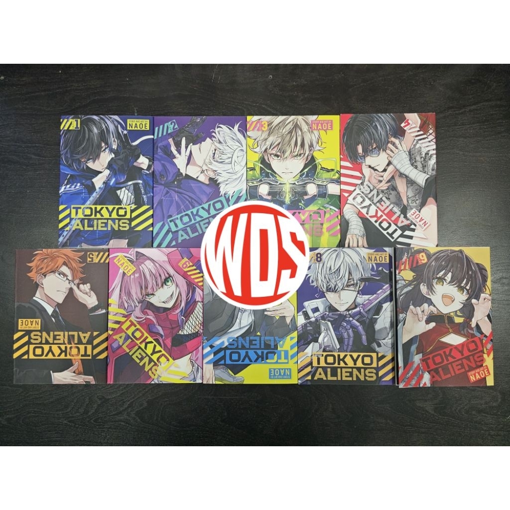 Manga : Tokyo Aliens volume 1-9 (English Version)